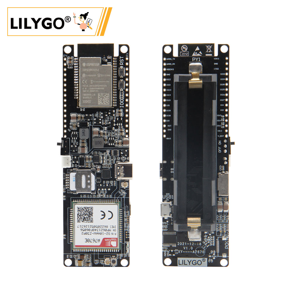 4G Lte Router Sim - LILYGO® TTGO T-A7670G/E/SA R2 4G geliştirme