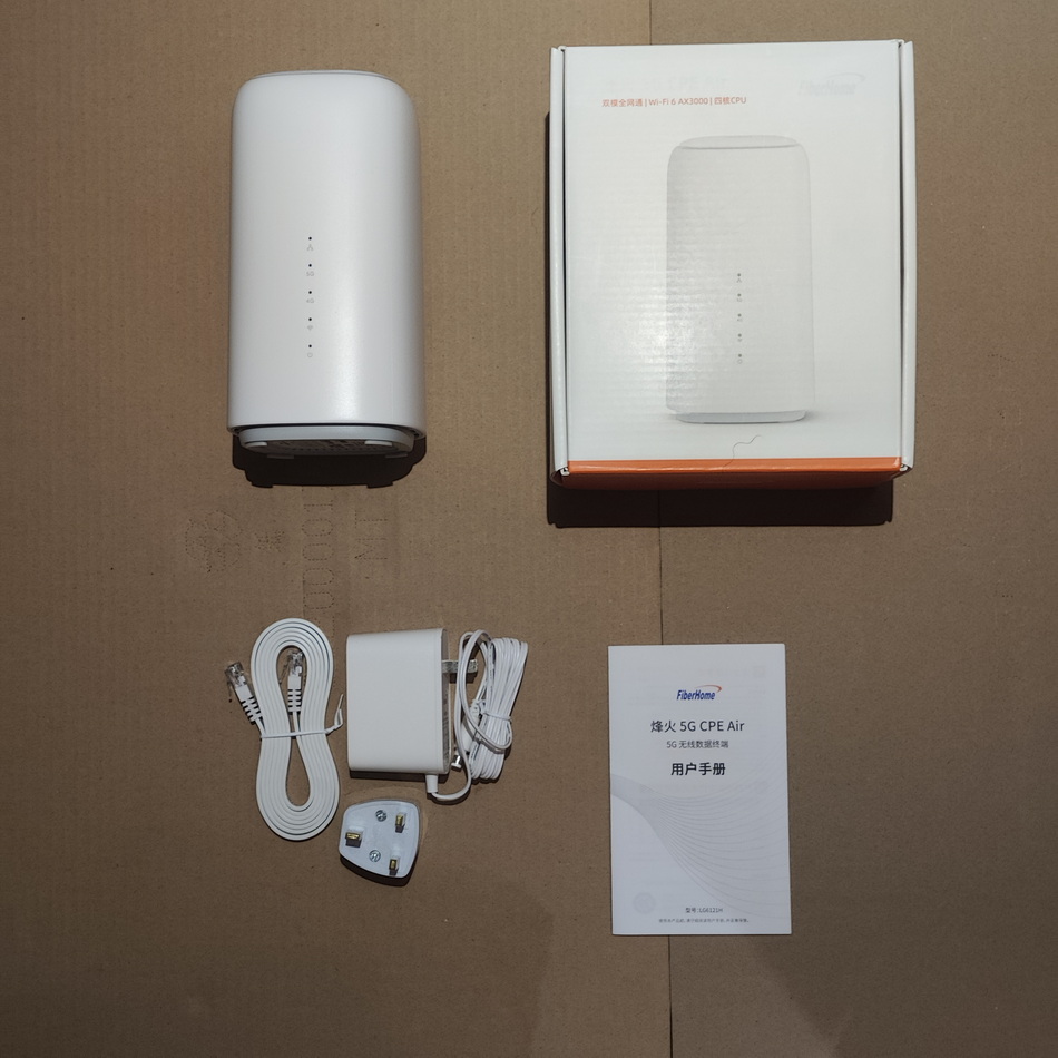 Yeni FiberHome 5G İç Mekan CPE - 4G Lte Router Sim incelemesi ve fiyatı