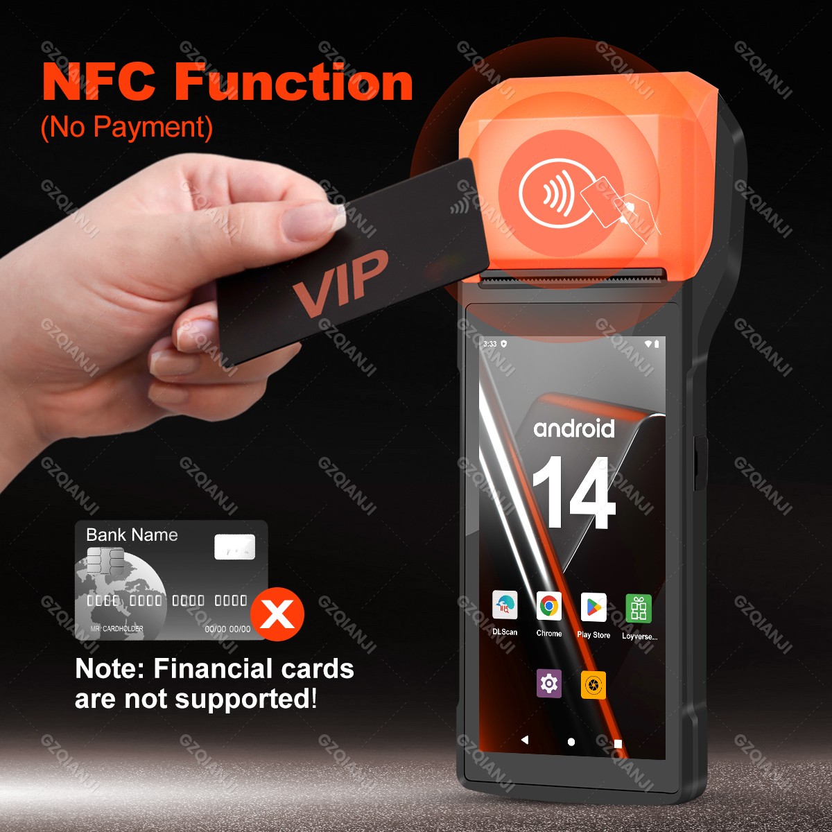 El Android 13/14 PDA Yazıcı 58 - Pos Terminal Android incelemesi ve fiyatı