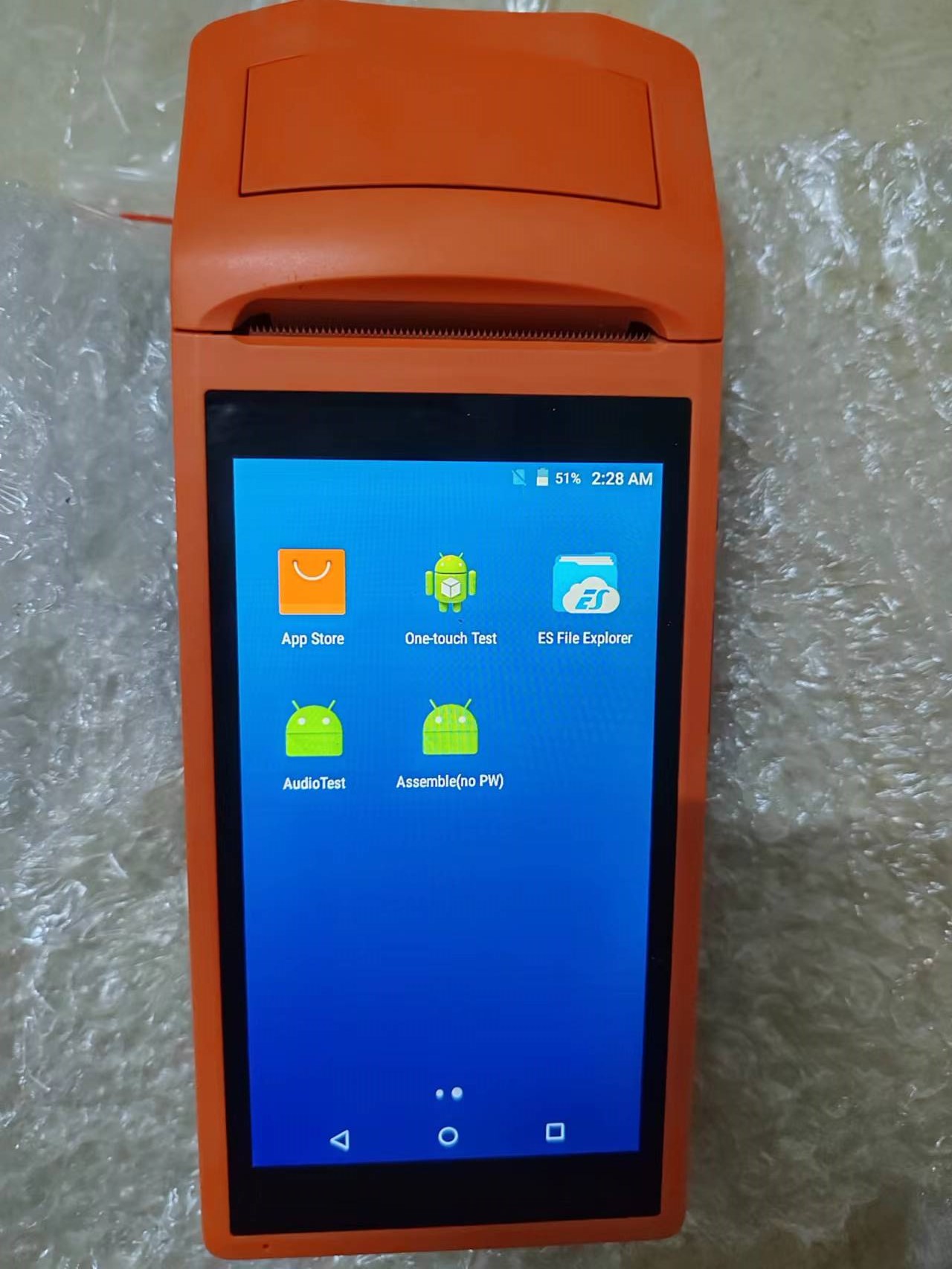 Kullanılan V1 Android 5.1 WCDM - Pos Terminal Android incelemesi ve fiyatı