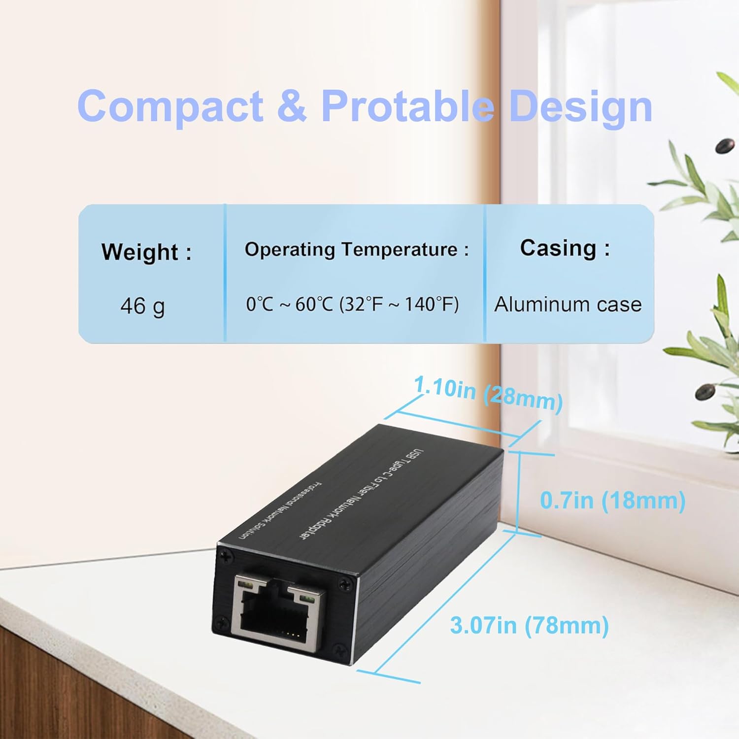USB 3.0 - SFP Gigabit Ethernet - Gigabit Network Card incelemesi ve fiyatı