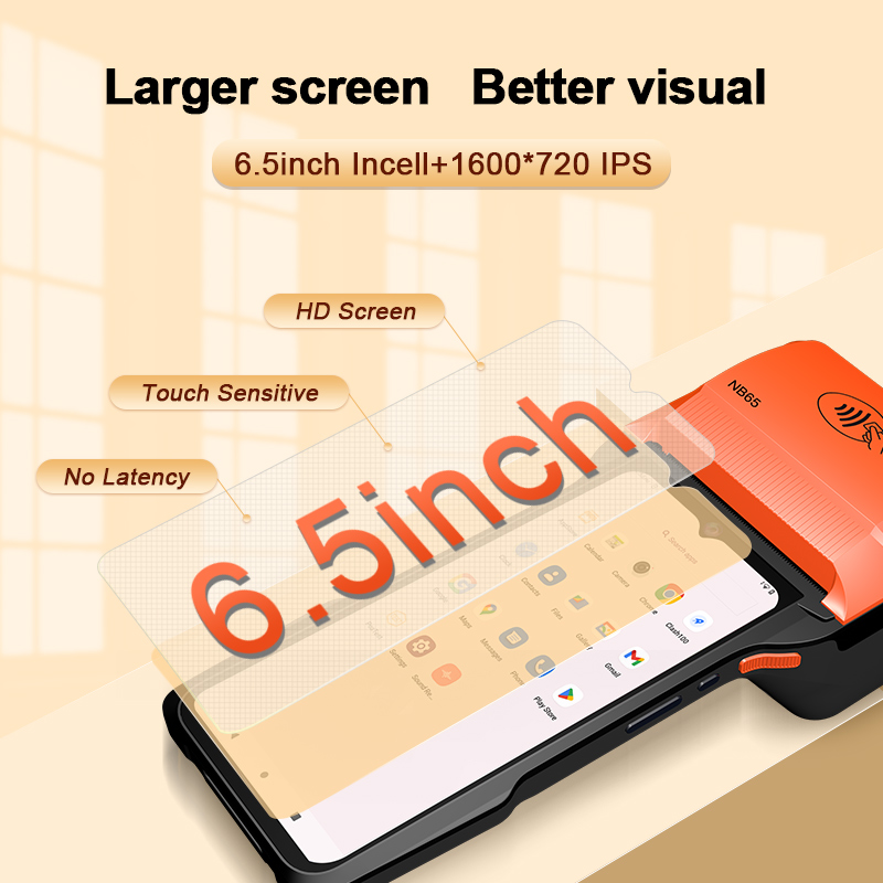 6.5 İnç Android 14 Mobil POS T - Pos Terminal Android incelemesi ve fiyatı
