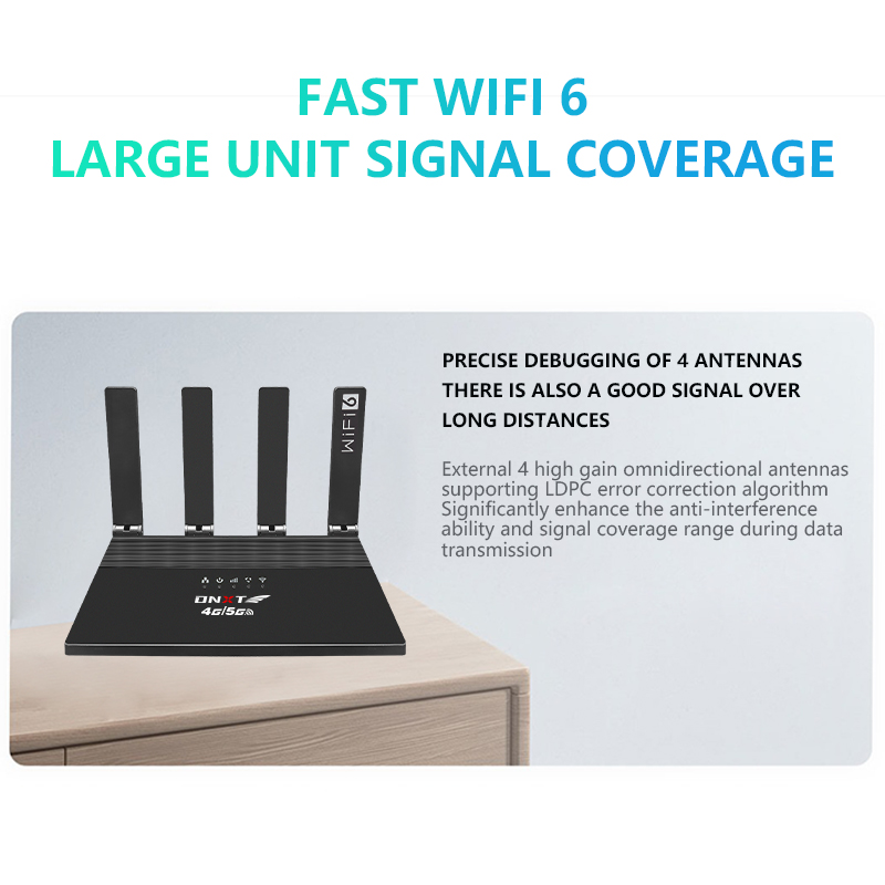 Fabrika Fiyatı DNXT Kablosuz 4 - 4G Lte Router Sim incelemesi ve fiyatı
